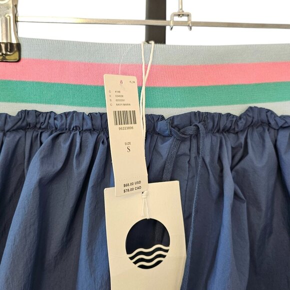 Anthropologie Daily Practice Drawstring Shorts, Skort, Blue, Pull On, Athletic,S - Picture 6 of 9